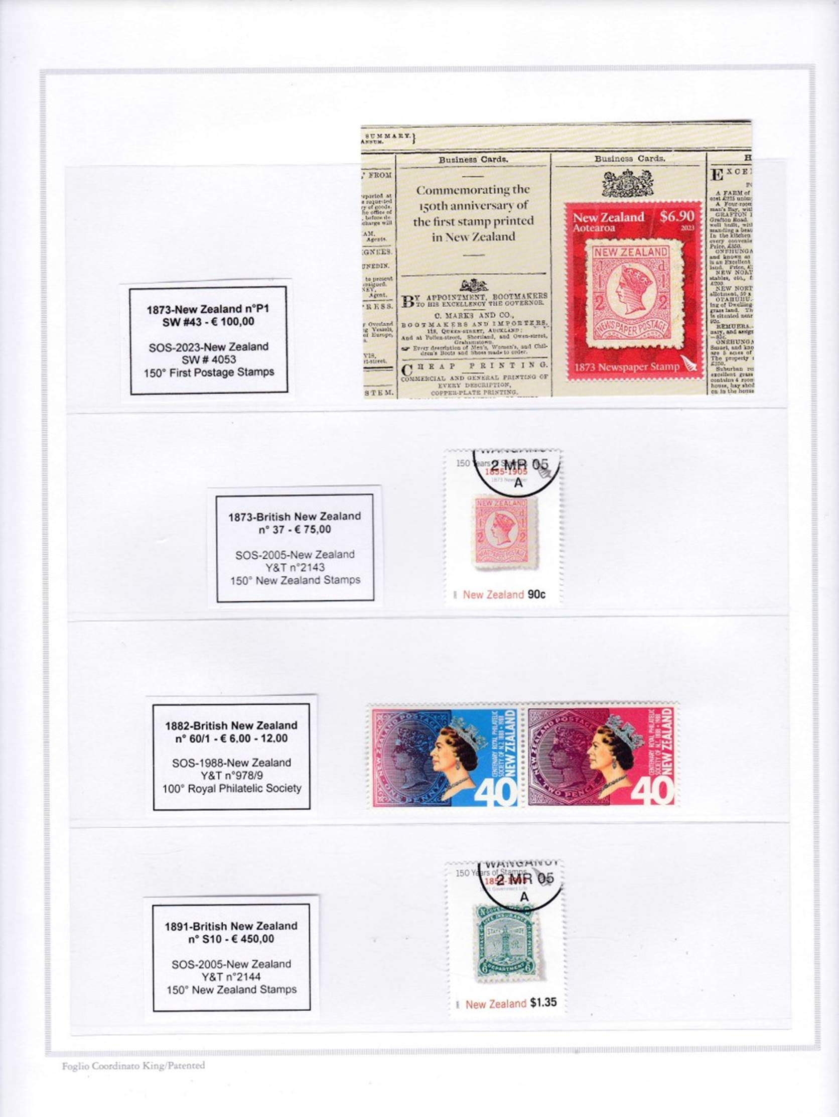Immagine che contiene testo, francobollo, Prodotto di carta, frigorifero

Descrizione generata automaticamente